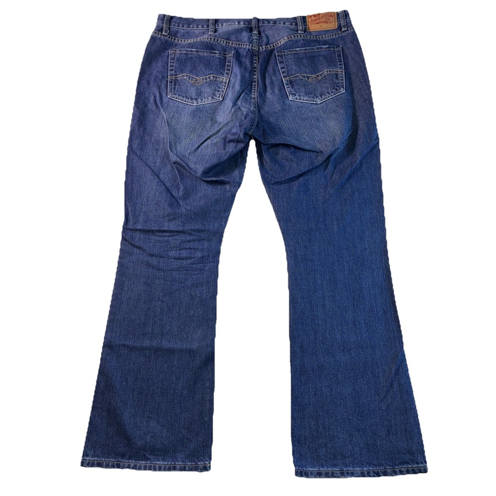 John B Stetson 1014 Rocker Boot‎ Leg Jeans Men's 40x32 Blue